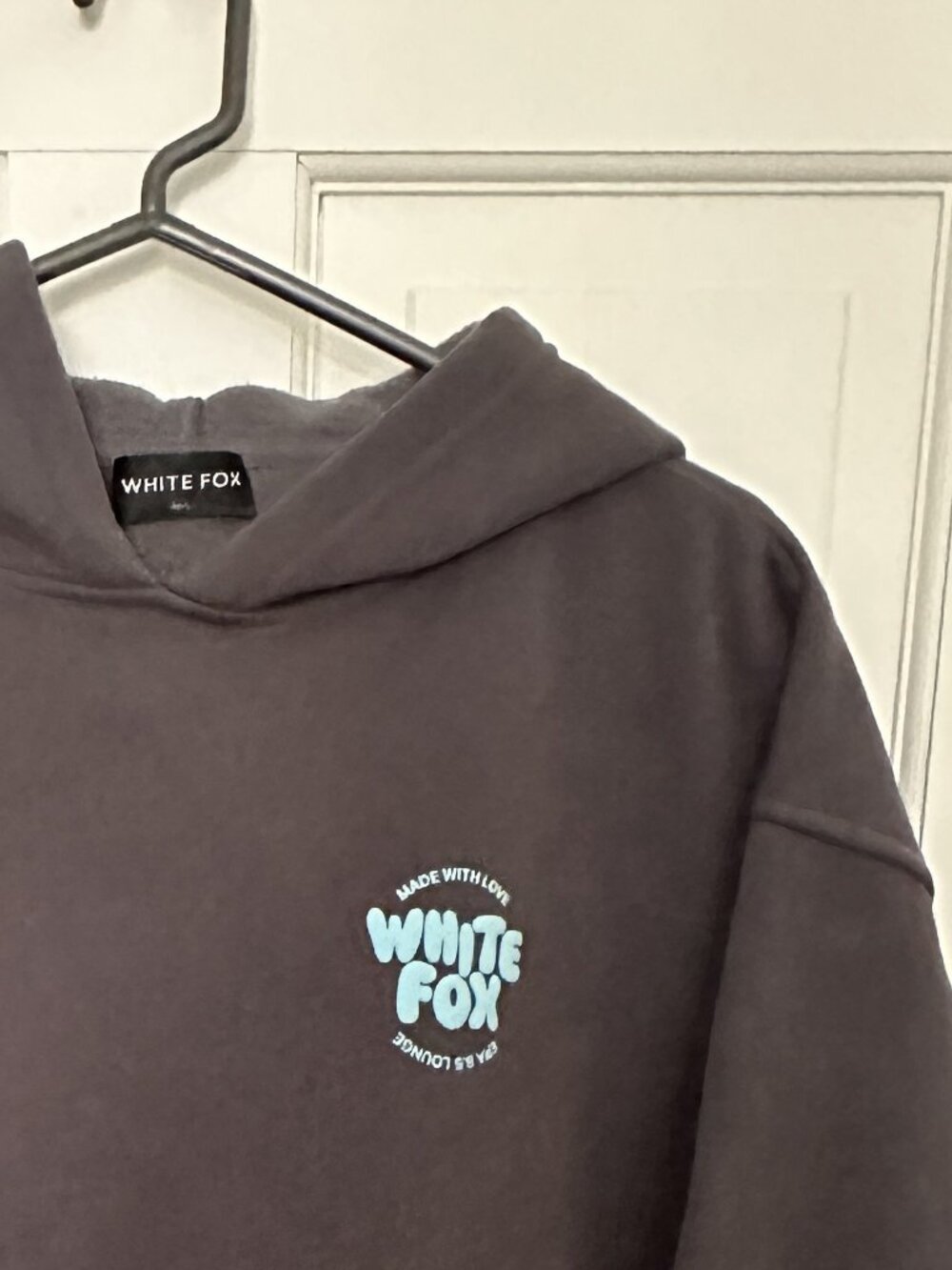 White Fox Oversized Hoodie - Picture 2 of 3